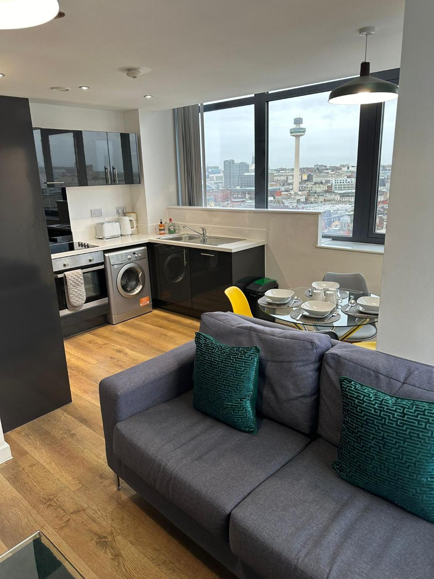 Stunning City View Apartment By Central Stay ليفربول المظهر الخارجي الصورة
